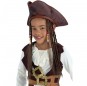 Cappello e parrucca da pirata Jack Sparrow per bambini per completare il costume