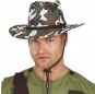 Cappello da cowboy mimetico per completare il costume