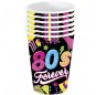 Bicchieri Festa degli Anni '80 per completare la decorazione della tua festa a tema Packaging
