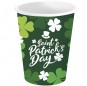 Bicchieri Saint Patrick per completare la decorazione della tua festa a tema