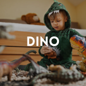 Viaggio nella Preistoria con Stile! Scopri la Nostra Collezione Unica di Costumi di Dinosauri per Bambine e Bambini.