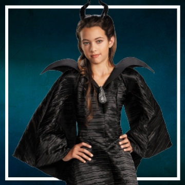 Acquista online i costumi di Halloween Maleficent per bambina