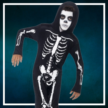 Costumi scheletri per bambino
