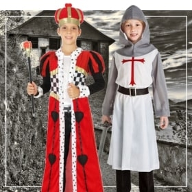Costumi medievali per bambino