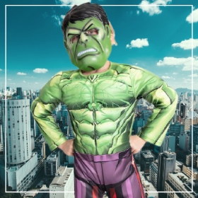 Costumi Hulk per uomo, donna e bambino