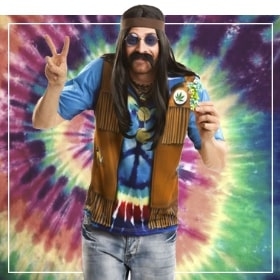 Costumi hippies per uomo